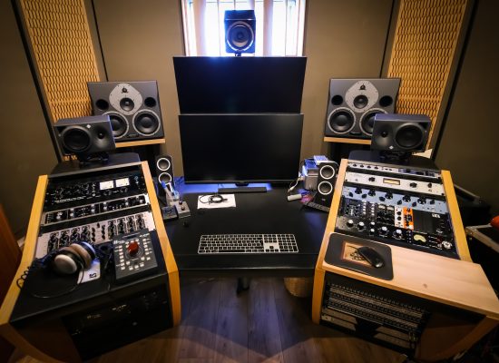 Mixage en studio d’enregistrement
